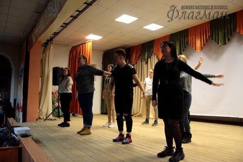 Делегация отряда на осенних каникулах в ДОЛ Буревестник